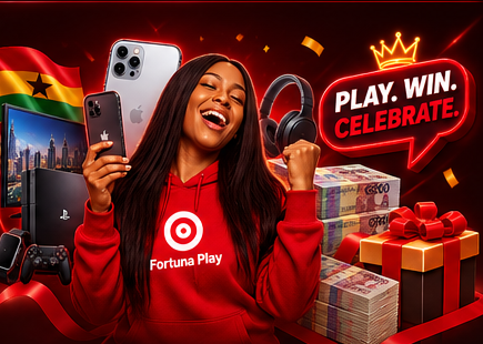 Fortuna Play prizes and celebration